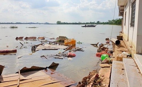 Sạt lở bờ biển, bờ sông tại ĐBSCL nhanh hơn dự báo