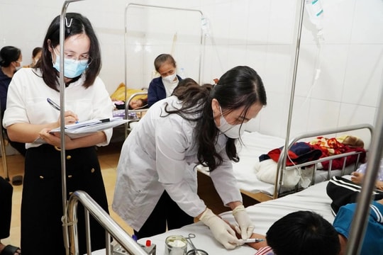 Phân luồng khám cho bệnh nhân sởi