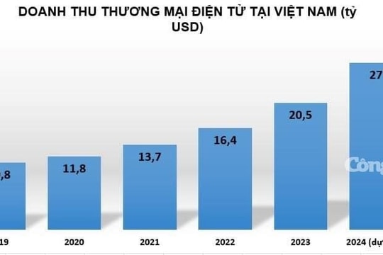 Doanh thu bán lẻ thương mại điện tử kỳ vọng đột phá năm 2025