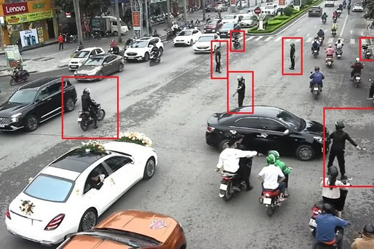 Vụ nhóm vệ sĩ chặn đường phục vụ xe đám cưới: Tạm giữ hình sự 4 đối tượng