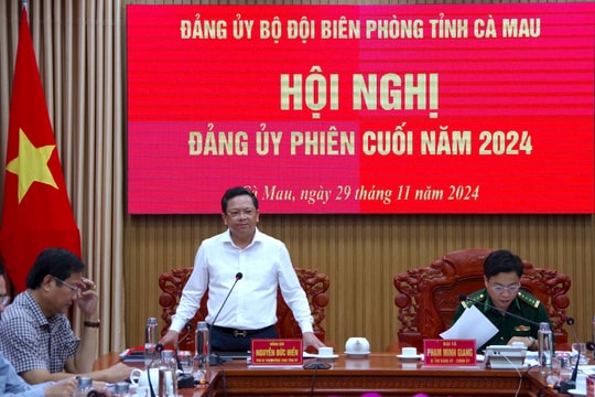 BĐBP Cà Mau chủ động dự báo, nắm bắt tình hình bảo vệ vững chắc chủ quyền an ninh biên giới