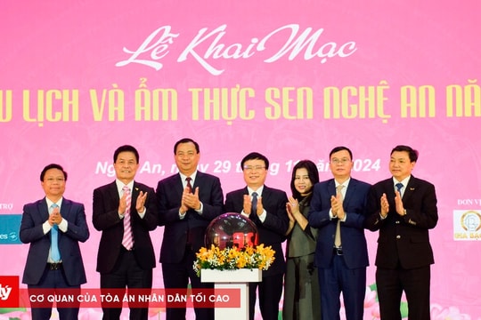 Lễ hội Du lịch và Ẩm thực Sen 2024: Tôn vinh giá trị văn hóa, ẩm thực đặc sắc