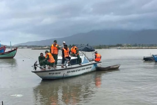 Hai vợ chồng đánh cá mất tích trên sông Đà Nông