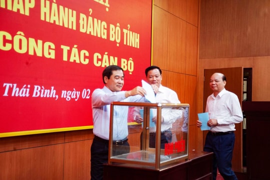 Chủ tịch tỉnh Thái Bình Nguyễn Khắc Thận được bầu làm Bí thư Tỉnh ủy