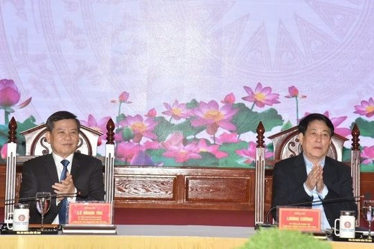 Chủ tịch nước Lương Cường làm việc với Tòa án nhân dân tối cao