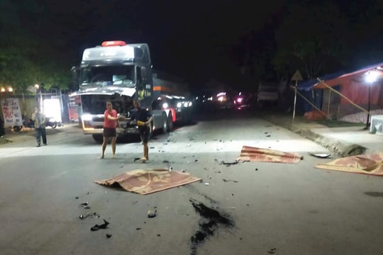 Hòa Bình: Tai nạn giao thông khiến 6 người tử vong
