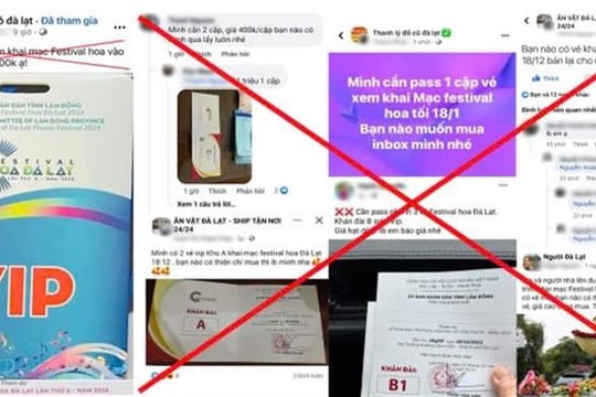 Cảnh giác hành vi lừa đảo rao bán giấy mời
