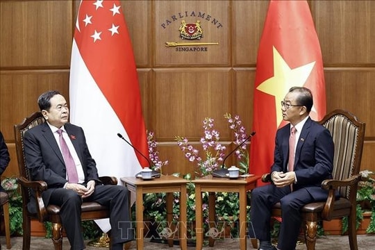Việt Nam-Singapore nhất trí sớm đưa quan hệ hai nước lên tầm cao mới
