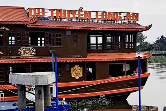 Thông tin về du thuyền xuất hiện tại Tuần Văn hóa - Thể thao - Du lịch tỉnh Long An