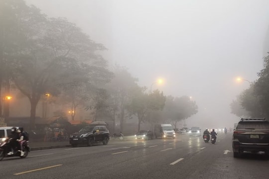 Thời tiết ngày 31/1: Bắc Bộ nhiều sương mù, trưa chiều trời nắng