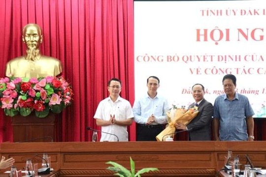Đắk Lắk: Bổ nhiệm Phó Chánh Văn phòng Tỉnh ủy