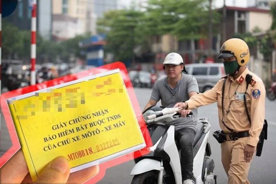 Bảo hiểm bắt buộc xe cơ giới tiếp tục là nội dung kiểm soát từ 1/1/2025