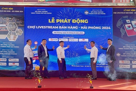 Phát động Chợ livestream bán hàng - Hải Phòng 2024