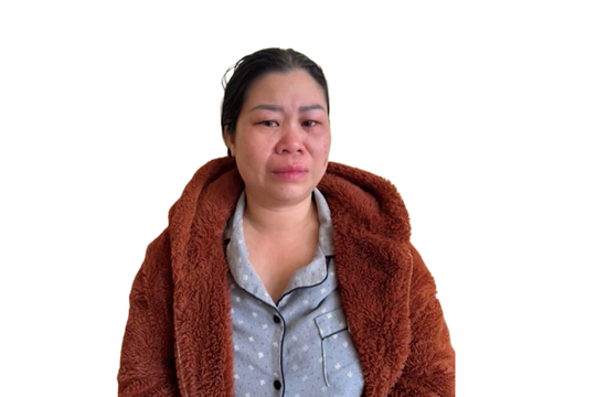 Bắt đối tượng Vi Thị Quỳnh ép cặp vợ chồng "con nợ" cởi đồ để quay video