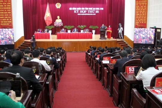 Nghệ An: Khai mạc Kỳ họp thứ 25 HĐND tỉnh khoá XVIII nhiệm kỳ 2021 - 2026