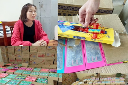 Thu giữ hơn 3 tấn pháo hoa nhập lậu từ nước ngoài