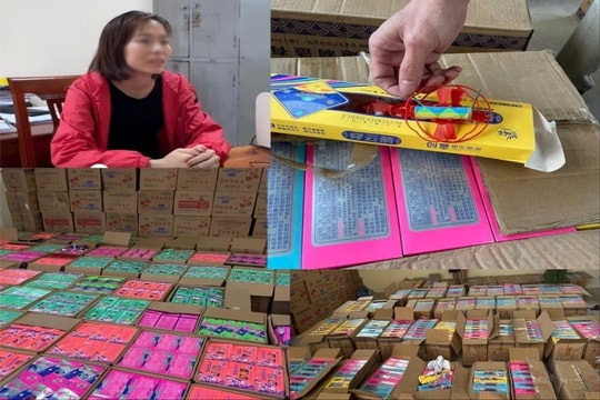 Thu giữ thêm hơn 2 tấn pháo hoa nổ