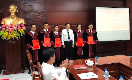 TAND tỉnh Hậu Giang trao quyết định bổ nhiệm Thẩm phán
