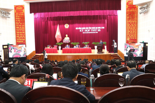 Bế mạc Kỳ họp thứ 25 HĐND tỉnh Nghệ An