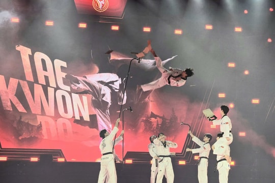 Mãn nhãn với Lễ khai mạc Giải Taekwondo Cảnh sát châu Á 2024
