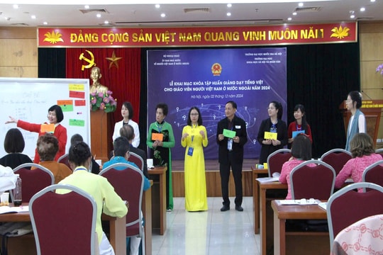 Tọa đàm “Chia sẻ phương pháp dạy tiếng Việt cho trẻ em ở nước ngoài”