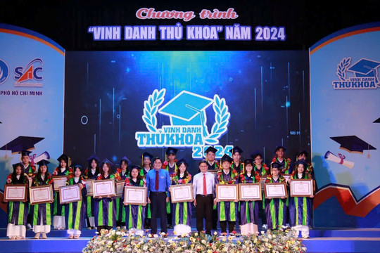 TP.HCM: Vinh danh 88 thủ khoa năm 2024