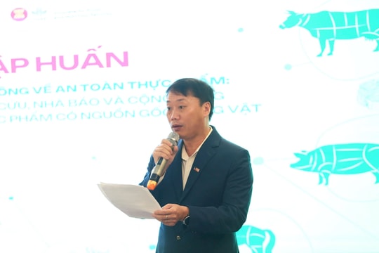 Đẩy mạnh truyền thông với nguy cơ an toàn thực phẩm hiệu quả