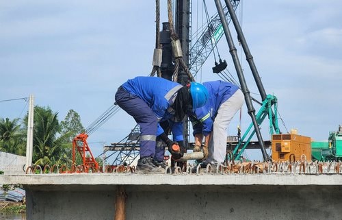 Đẩy nhanh tiến độ thi công Dự án cao tốc Châu Đốc - Cần Thơ - Sóc Trăng