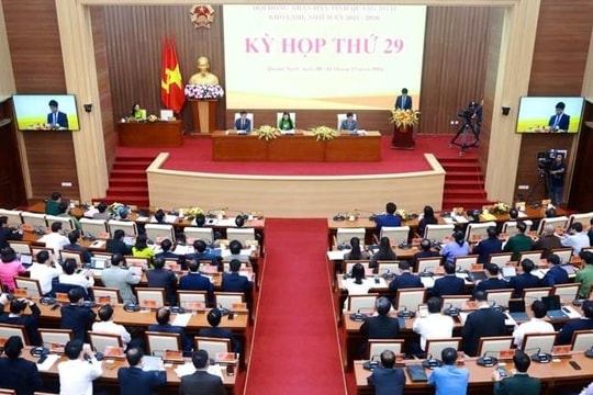 Quảng Ngãi khai mạc kỳ họp thứ 29 HĐND tỉnh khóa XIII