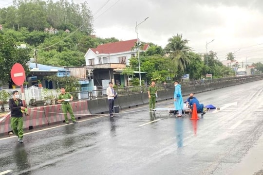 Truy tìm người lái xe tông chết người bỏ trốn