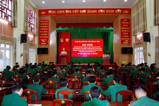 Bộ đội Biên phòng tỉnh Sóc Trăng quán triệt Nghị định số 04 của Chính phủ