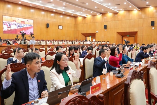 Thái Nguyên thông qua 30 nghị quyết về phát triển kinh tế - xã hội