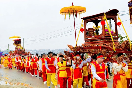 Độc đáo lễ hội truyền thống thôn Đỗ Hà