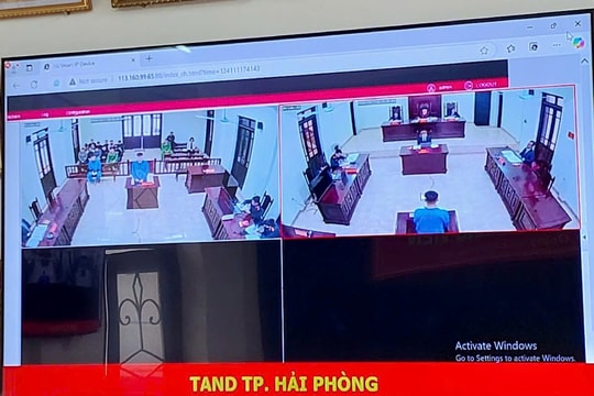 TAND huyện An Lão tổ chức phiên toà rút kinh nghiệm vụ cướp tài sản