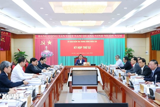 Ủy ban Kiểm tra Trung ương đề nghị xem xét, thi hành kỷ luật một số đảng viên
