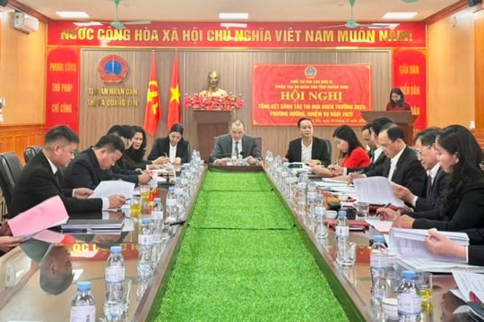 TAND tỉnh Quảng Ninh tổng kết thi đua, khen thưởng năm 2024