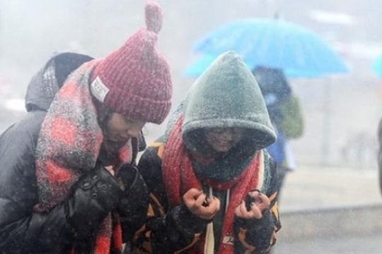 Thời tiết ngày 1/2: Thủ đô Hà Nội có sương mù, mưa phùn, trời rét