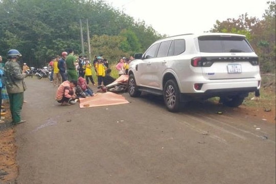 Đắk Nông: Tai nạn giao thông nghiêm trọng làm 2 học sinh tử vong tại chỗ
