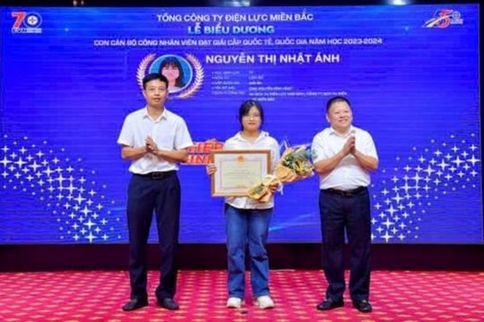 Công ty Dịch vụ Điện lực miền Bắc lan tỏa truyền thống hiếu học