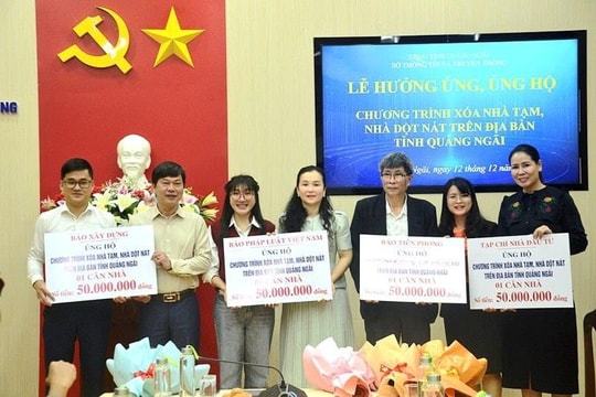 Quảng Ngãi tiếp tục kêu gọi chung tay xóa nhà tạm, nhà dột nát