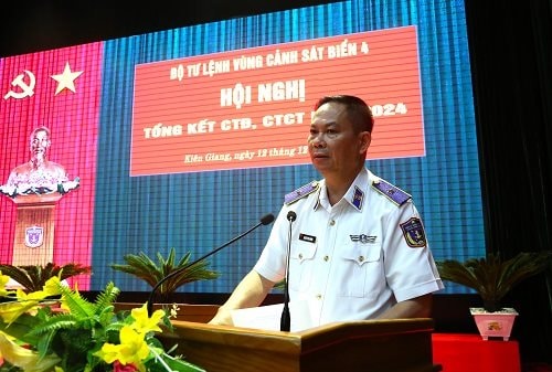 BTL Vùng Cảnh sát biển 4 tổ chức Hội nghị tổng kết công tác Đảng, công tác chính trị