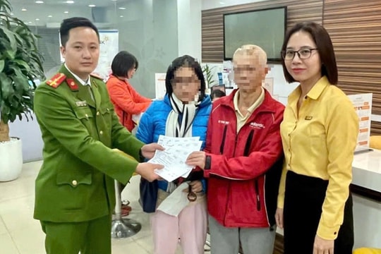 Suýt rút 500 triệu tiết kiệm của con gái cho công an giả