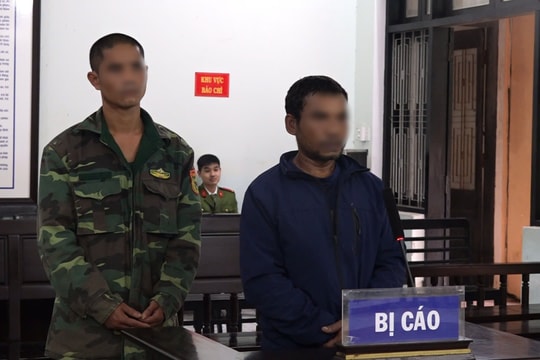 Mua súng đi săn, hai đối tượng lĩnh án