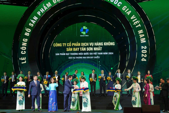 SASCO lần thứ 5 liên tiếp được vinh danh Thương hiệu quốc gia Việt Nam