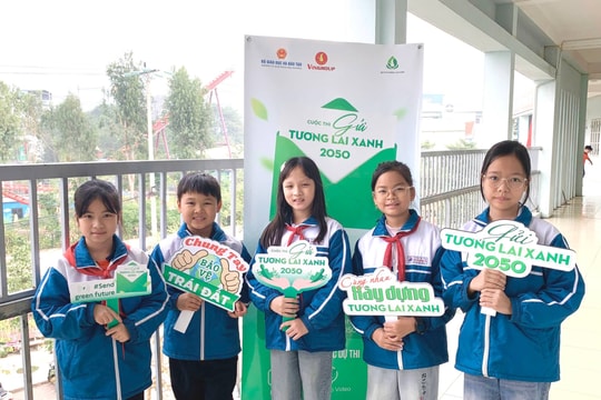 Phát động cuộc thi 'Gửi tương lai xanh 2050' - Lan tỏa thông điệp xanh cho thế hệ tương lai