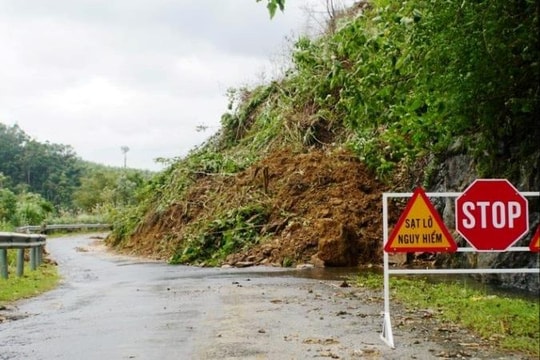 Quảng Ngãi chỉ đạo kiểm tra nguy cơ sạt lở núi ở huyện Trà Bồng