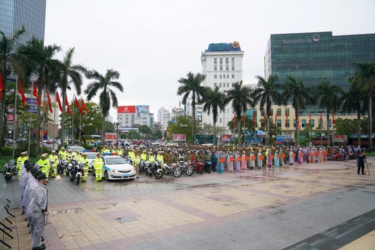 Thừa Thiên Huế ra quân cao điểm đảm bảo ANTT Tết Nguyên đán Ất Tỵ 2025