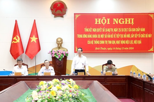 Bình Thuận sẽ thực hiện sắp xếp giảm 105 đơn vị sự nghiệp công lập