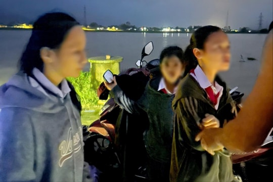 Kịp thời ứng cứu 3 học sinh bị nước lũ cuốn trôi