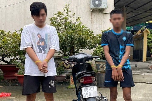Khám phá nhanh, bắt 2 đối tượng cướp xe ôm
